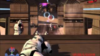 star wars battlefront 1 gameplay s1 5 pc bespin platforms [upl. by Lamont200]