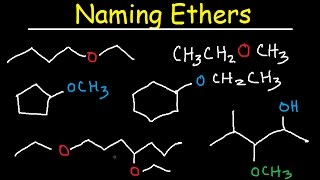 Naming Ethers  IUPAC Nomenclature With Branching Organic Chemistry Practice Problems [upl. by Nosdrahcir]