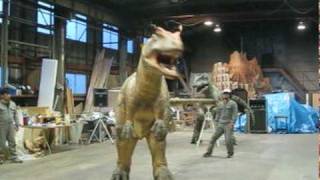 Walking Dinosaurs Allosaurus2 ヤングアロサウルス2号 [upl. by Eannyl152]