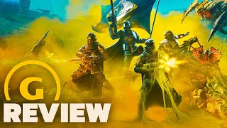 Helldivers 2 GameSpot Review  Starship Bloopers [upl. by Hanselka764]