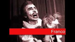 Franco Corelli Leoncavallo  Pagliacci Recitar Vesti la giubba [upl. by Enohpets2]