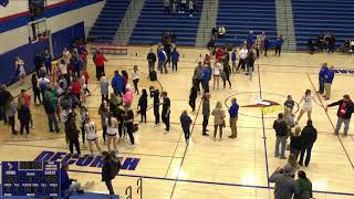 Decorah vs Mason City High School Girls Varsity Basketball [upl. by Nollad967]