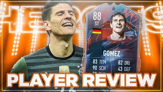 FIFA 22 DER PERFEKTE STRAFRAUMSTÜRMER MARIO GOMEZ HERO PLAYER REVIEW [upl. by Atelra]