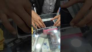 Tempered Glass Gorilla Glass Installation Mobile Screen shortsfeed shorts [upl. by Vogeley367]