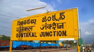 Guntakal railway station second biggest railway station of south India [upl. by Ruben667]