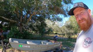 Testing new Jon boat and Inshore fishing [upl. by Llered]