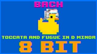 Toccata and Fugue in D minor8 Bit CoverBach  BiTiDuck [upl. by Almeeta]