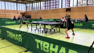 E Ionescu vs N Lum  1 FC Saarbrücken II  TTC SR HohensteinErnstthal [upl. by Grim379]