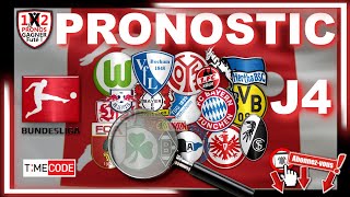 Pronostic Bundesliga 9 pronostics football J4 pour vos paris sportifs par FRED Tipster Gagner Futé [upl. by Daphne933]