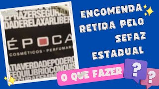 mercadoria retida pelo sefaz estadual que fazer [upl. by Eiramac725]