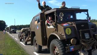 WW2 Historic Convoy  Konvooi  Colonne 75 years Operation Market Garden Valkenswaard 1492019 [upl. by Mochun]