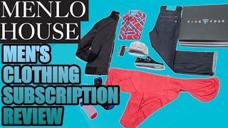 MENLO CLUB MENS CLOTHING SUBSCRIPTION BOX REVIEW [upl. by Koerlin]