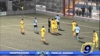 Manfredonia  Fidelis Andria 22  Highlights Serie D 14 Giornata 201415 [upl. by Nilecoj]