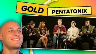 Musicians Reaction amp Analysis PENTATONIX  GOLD KIIARA COVER [upl. by Annoyed]