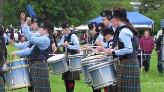 Down Academy Pipes and Drums  Enniskillen 2024 [upl. by Kraska846]