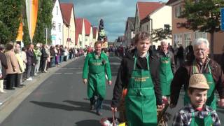 Erntedankfest in Röthlein der Festumzug Okt 2011 [upl. by Eenaj18]