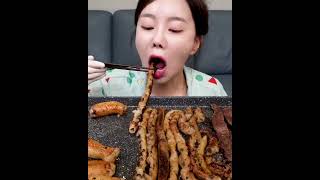 Mukbang ASMR Crunchy Beef Intestines Daechang amp Gopchang Korean Buldak Ramen Mukbang ASMR Ssoyoung [upl. by Novanod]