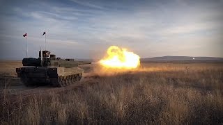 OTOKAR  ALTAY Ana Muharebe Tankı  PV2 Prototipi Atış Test Görüntüleri [upl. by Gallagher]