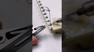 fishhook lead handle making process [upl. by Swann]