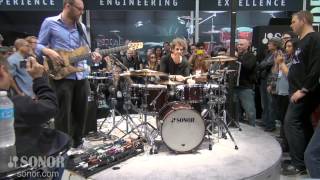 SONOR  NAMM 2013 Jojo Mayer Drumming [upl. by Ayanahs9]