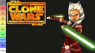 Star Wars The Clone Wars Strength and Power Tier List [upl. by Barnabas]