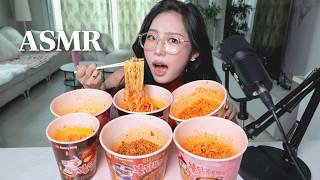 6가지 불닭 먹어볼게🌶️🌶️🔥🔥화채걸의 먹방 ASMR [upl. by Assiluj108]