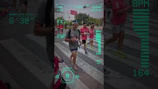 cdmx maraton corredor runner descalzo 2024 2024shorts amazing viralvideo [upl. by Pitts607]