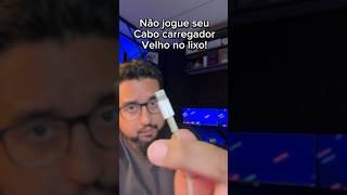 Não jogue cabo carregador do iPhone se parou de funcionar no lixo ainda [upl. by Annil]