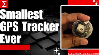 Building Smallest GPS Tracker  DIY Project  English  Electronics For You [upl. by Isidoro]