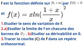 FONCTION LOGARITHME [upl. by Gebelein]