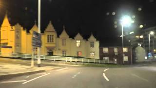 Driving At Night Around Plymouth Devon England 25th August 2015 [upl. by Augie75]