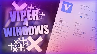 FIX  HOW TO INSTALL VIPER4WINDOWS ON PC  VIPER4WINDOWS WILL WORK 100 [upl. by Essilrahc829]