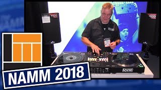 LampM  NAMM 2018 Rane Twelve Turntable amp SeventyTwo DJ Mixer [upl. by Pokorny]