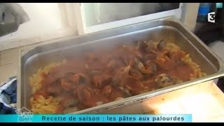 Recette de saison  les pâtes aux palourdes [upl. by Simmie984]