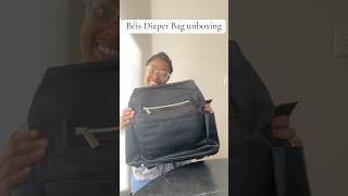 Béis Diaper Bag Unboxing travel shorts trending youtuber diaperbagbackpack baby [upl. by Alimaj528]