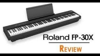 Roland FP30X Review  Kawai ES8 User [upl. by Trini973]