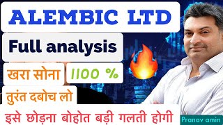 Alembic Ltd full fundamental Analysis I Latest share price I Cheapest pharma stock I Full Analysis [upl. by Anir716]