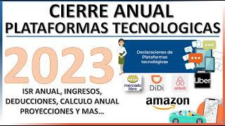 CIERRE ANUAL PLATAFORMAS TECNOLOGICAS 2023 [upl. by Herzberg]