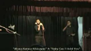 Baby Can I Hold You Live By Hasitha Madhawa amp Eranda Ginige [upl. by Anaidiriv]