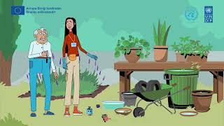 Animation Video on Aedes Invasive Mosquitos  Turkish [upl. by Alleris]