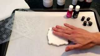 Airbrushing and stenciling basics [upl. by Herv]