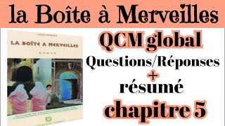 شرح رواية علبة العجائبquestion réponse chapitre 5la boîte à Merveilles personnagesاستعد للامتحان [upl. by Gaultiero]