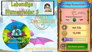 Merge Dragons  Lebendige Blumenfelder 3  Life Flower Fields 3  Gameplay [upl. by Suzy383]