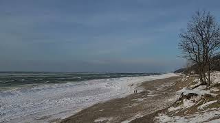 Saugatuck Dunes State Park February 4th 2023 [upl. by Atirres925]