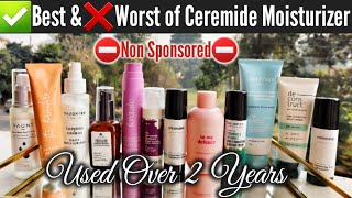 ✅Best amp ❌worst of Ceremide Moisturizers [upl. by Gad637]