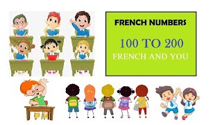 FRENCH NUMBERS 100 TO 200 LESSON 10FRENCH AND YOUPRADHIKA [upl. by Giguere]