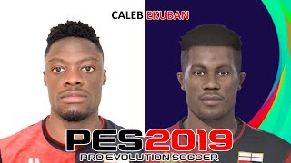 CALEB EKUBAN  PES 201920202021  FACE BUILD amp STATS [upl. by Meara709]