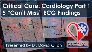 Cardiology for Critical Care Part 1  ECG [upl. by Solita]