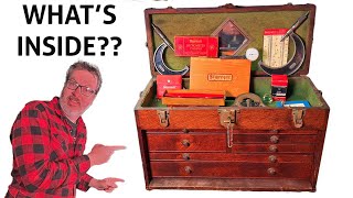 Machinist Treasure Chest Opened  Tool Box Tour  Whats Inside [upl. by Eceined]