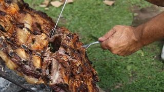 Un costillar criollo al asador [upl. by Hubing672]